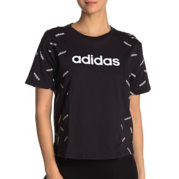 Adidas Cropped Tee ✨NWT✨ - Picture 3 of 3